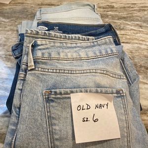 JEANS - Wild Fable, Gap, Old Navy - 5 pairs